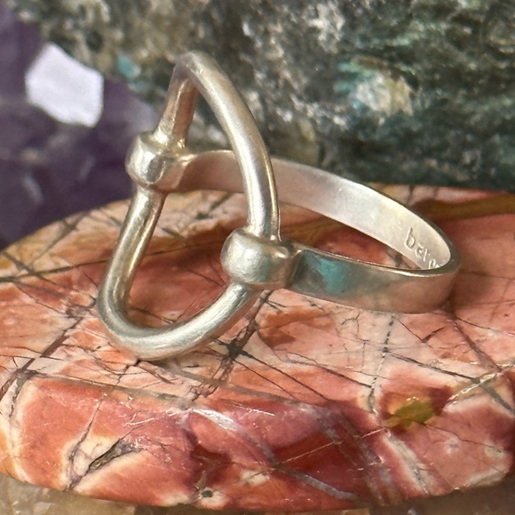 Artisan vintage sterling silver ring - Picture 3 of 7